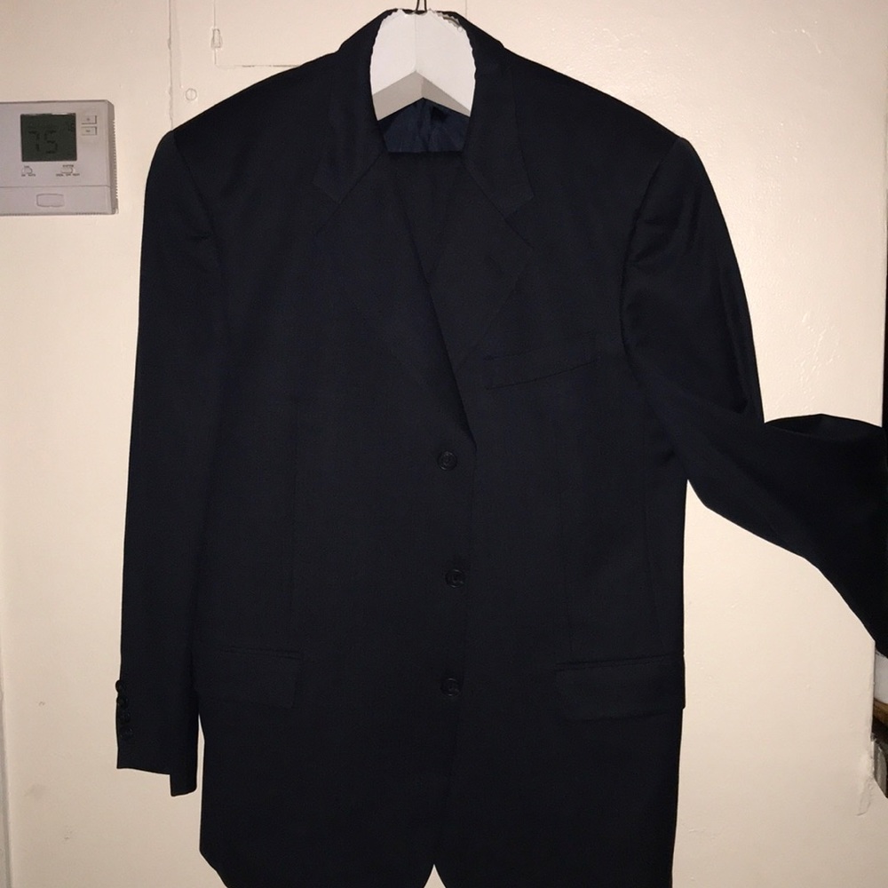 Metropolitan view male 42R black suit and pants